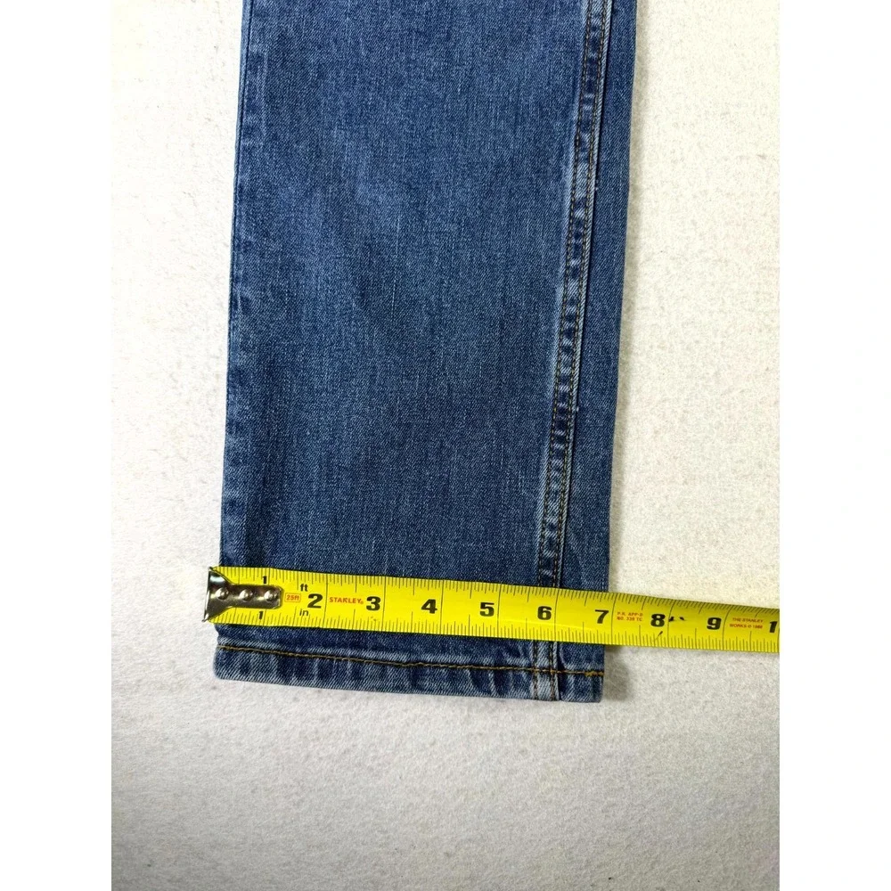 Levi's 511 Jeans Men 34x32 Blue Denim Medium Wash Streetwear Grunge Straight Leg